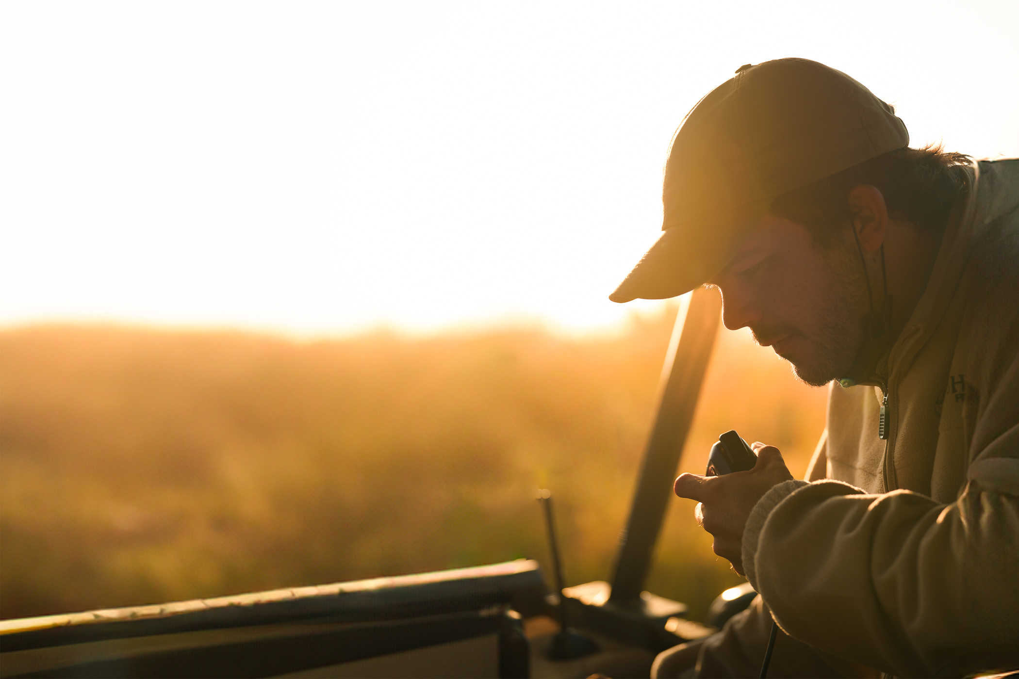 game drive africa in a game view sunrise in the pilanesberg national park south africa